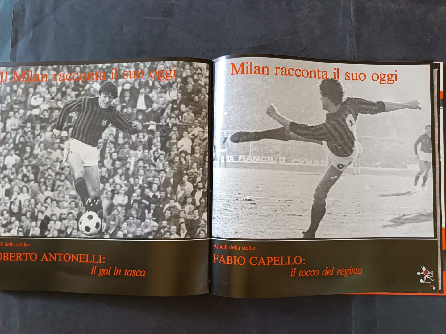 Sandro Ciotti MILAN RACCONTA GLI 80 ANNI DEL DIAVOLO con 45 giri e box originale