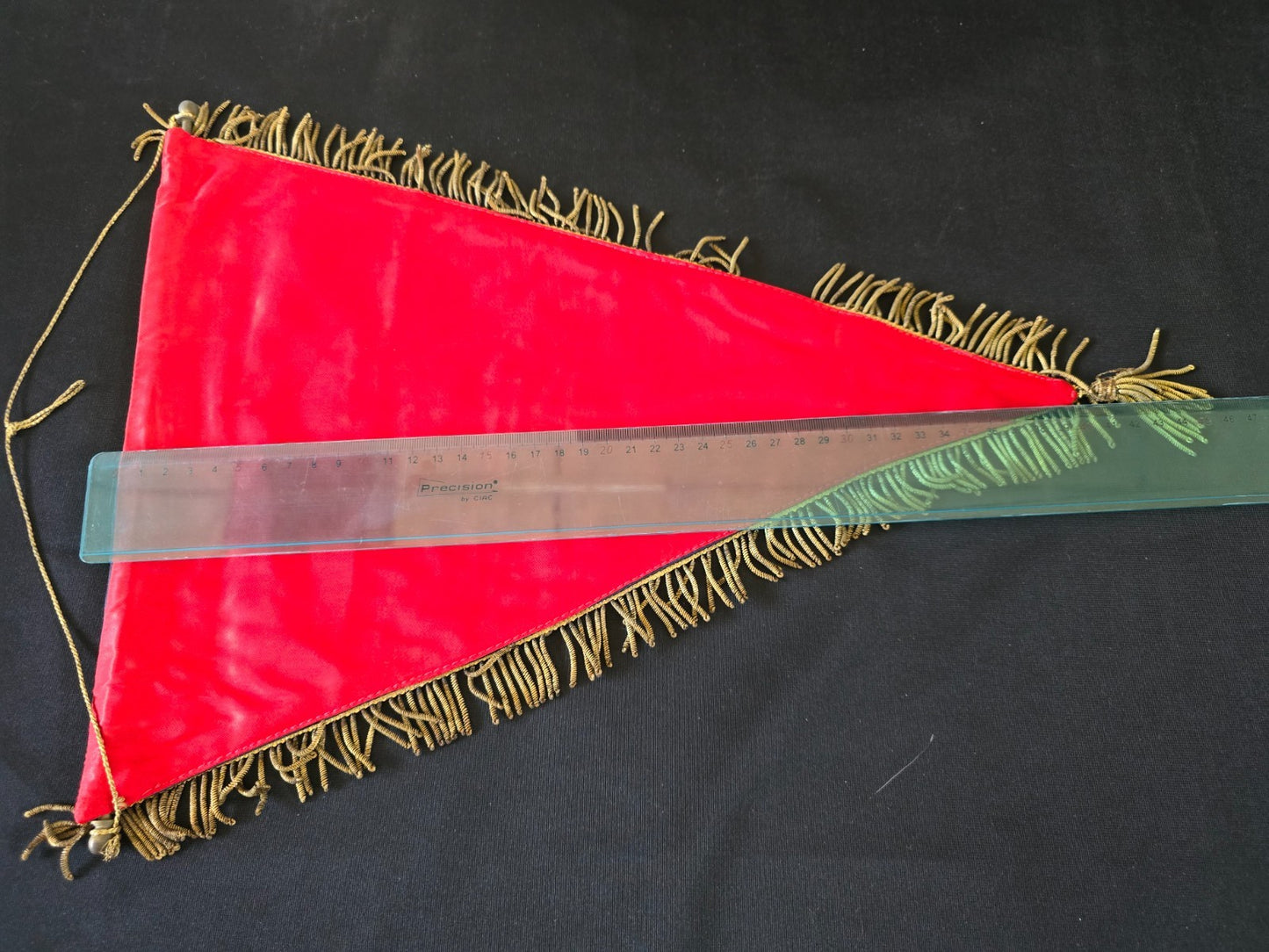 Gagliardetto Pennant Ricamato BIANCOSARTI basket VIGEVANO anni '70 originale
