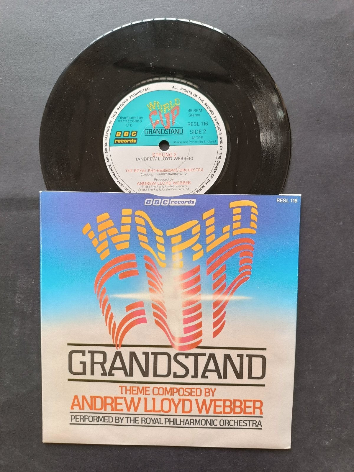 Vinile 45 giri WORLD CUP GRANDSTAND