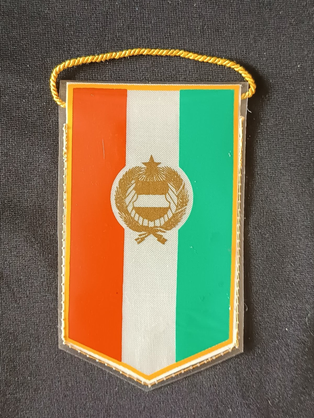 Gagliardetto Pennant Hungarian Basketball Team 1980 Vintage