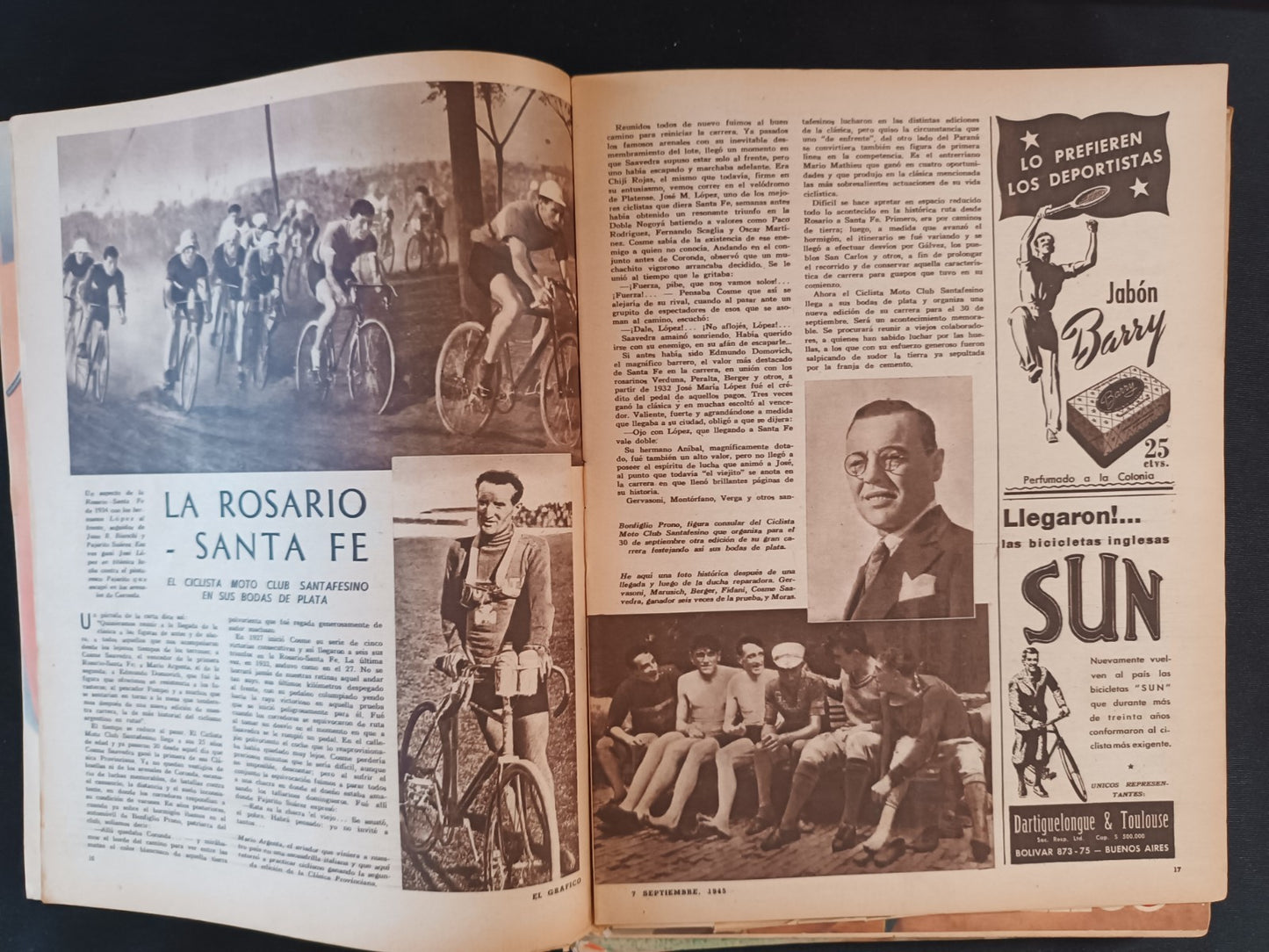 50 riviste annata 1945 El Grafico