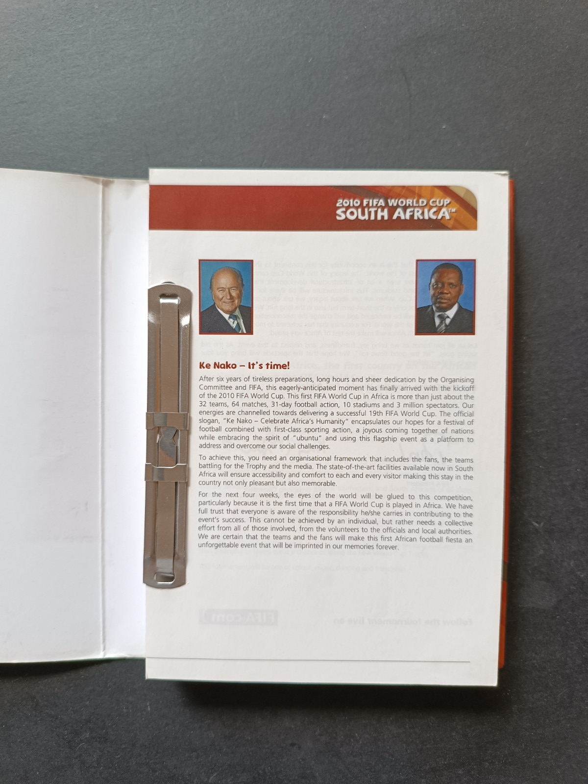 Libro FIFA WORLD CUP SOUTH AFRICA 2010 EVENT GUIDE