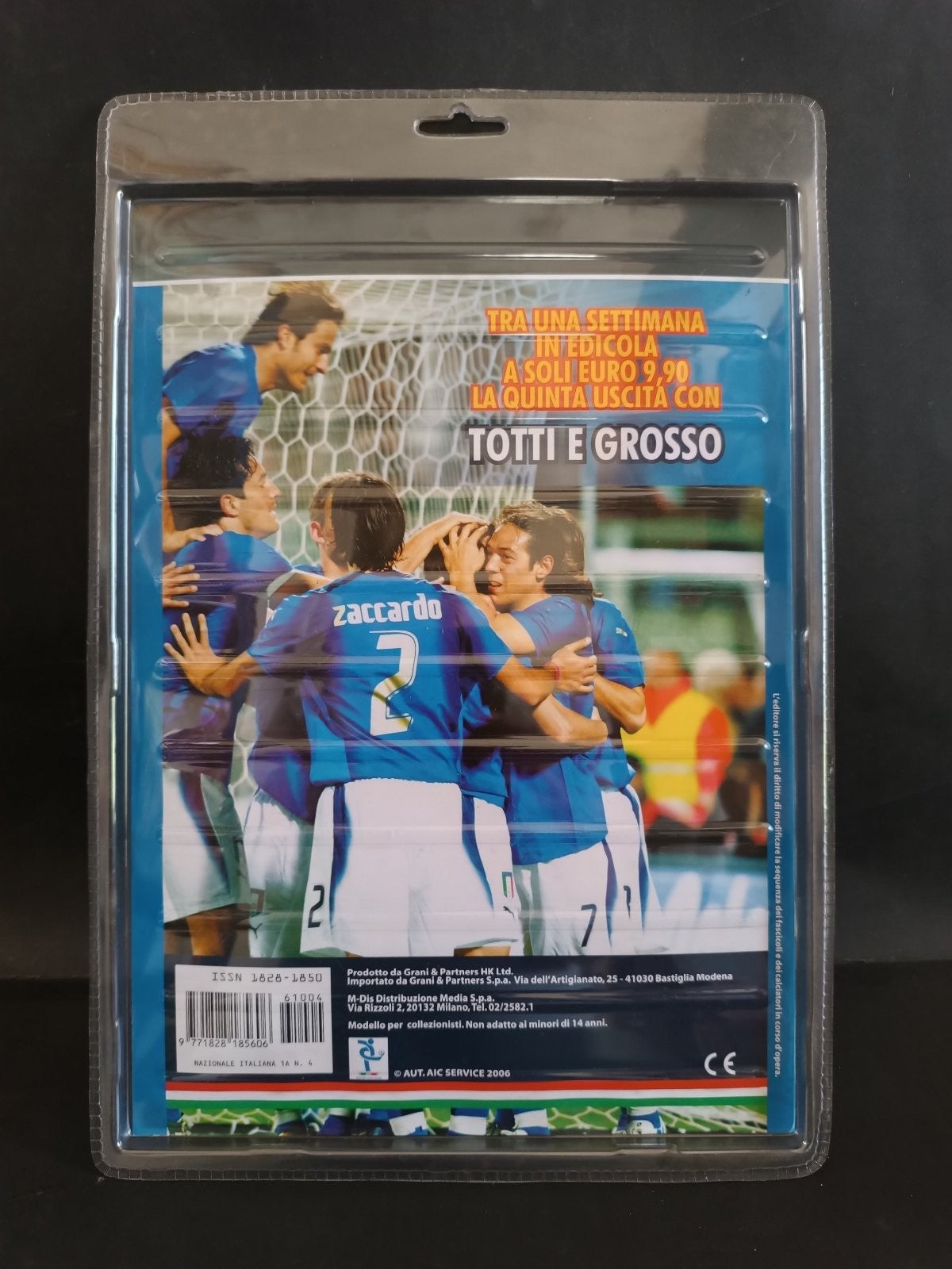 Action Figure Nazionale Italiana DeAGOSTINI Germania 2006-04 Zambrottta,Zaccardo