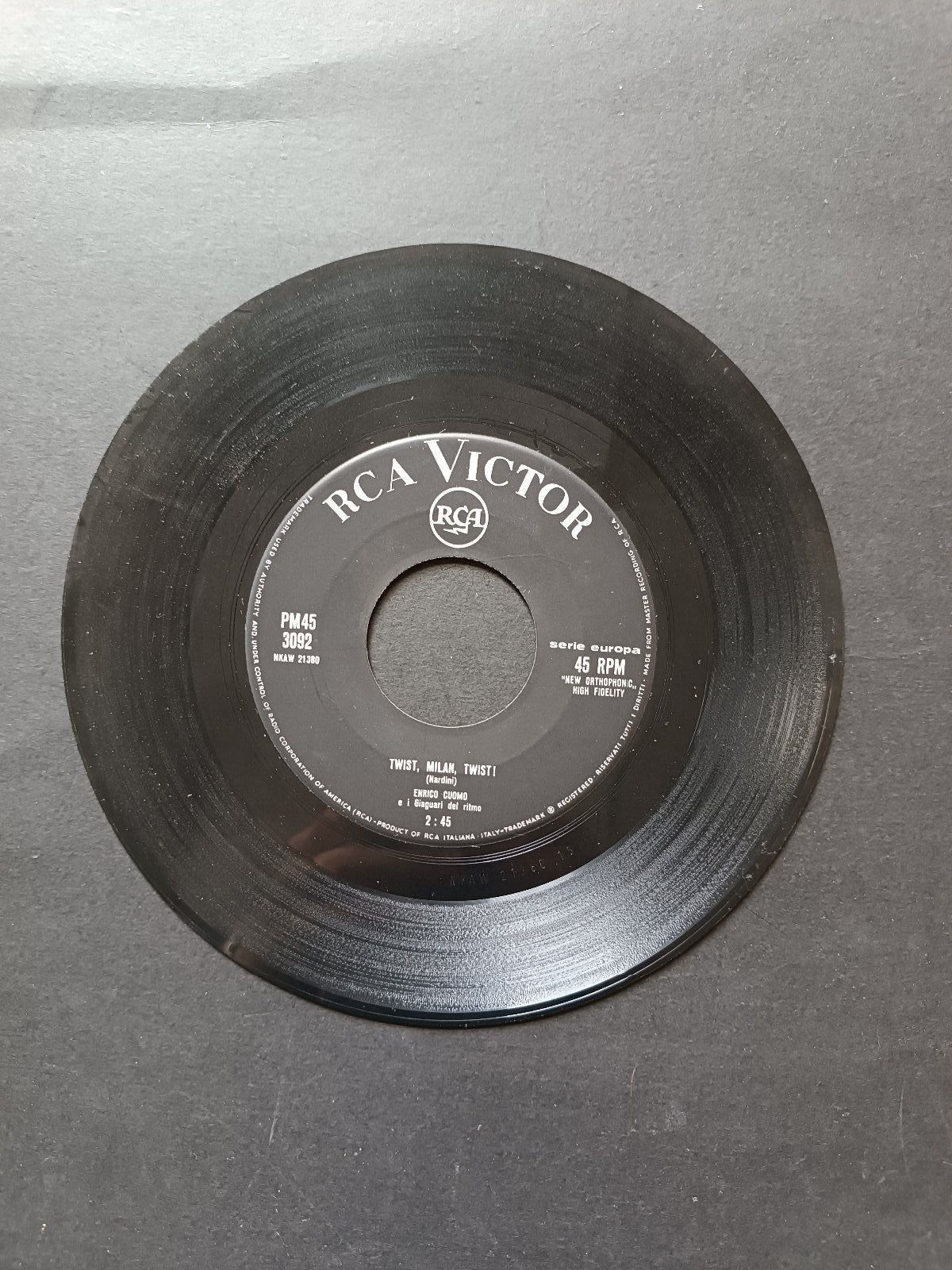 Vinile 45 giri TWIST MILAN TWIST