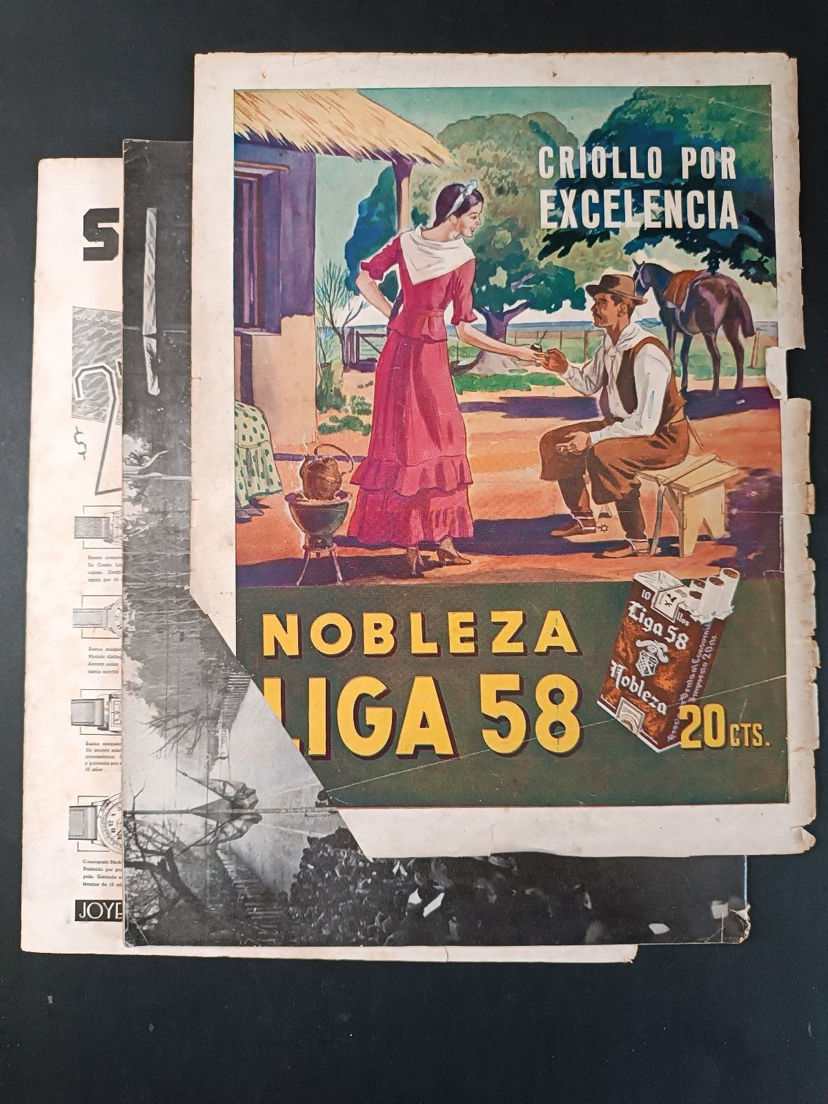 Rivista EL GRAFICO numero 945 anno 1937 Adolfo Pedernera/Angel Lo Valvo