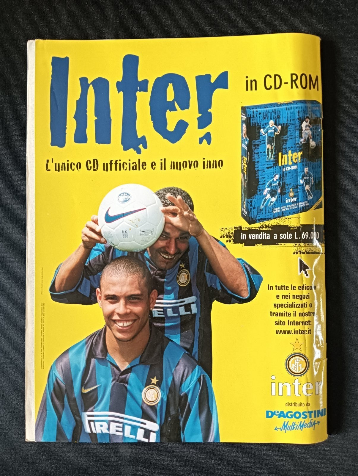 Rivista INTER FOOTBALL CLUB n 4 1999 Ronaldo