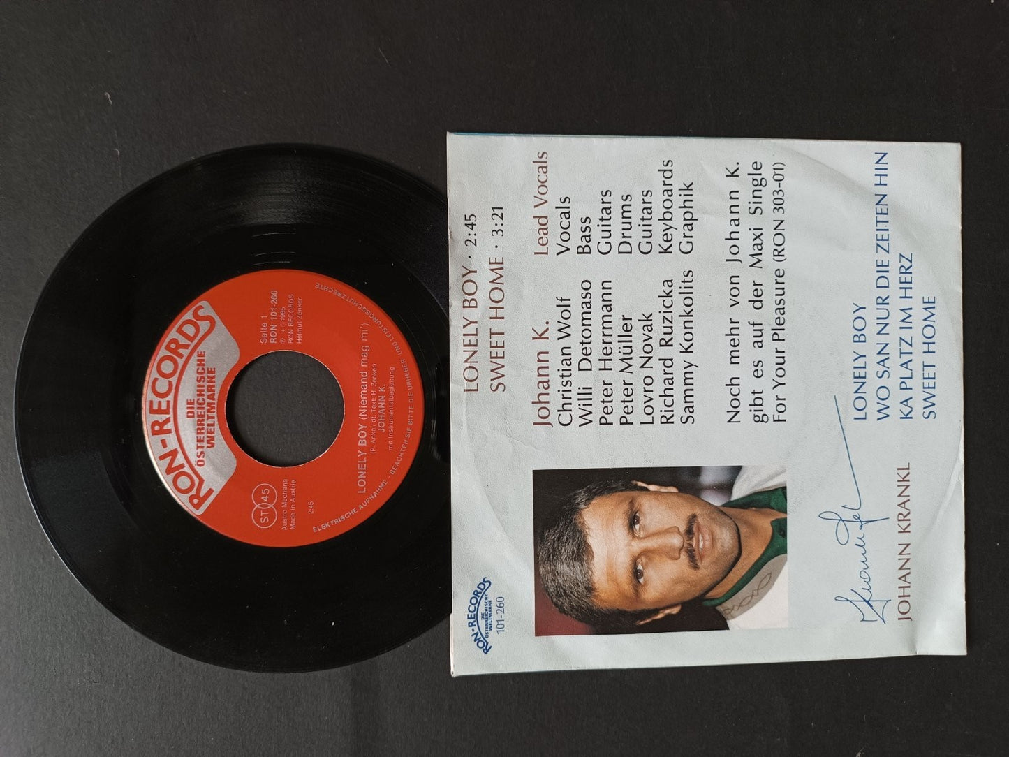 Vinile 45 giri LONELY BOY SWEET HOME