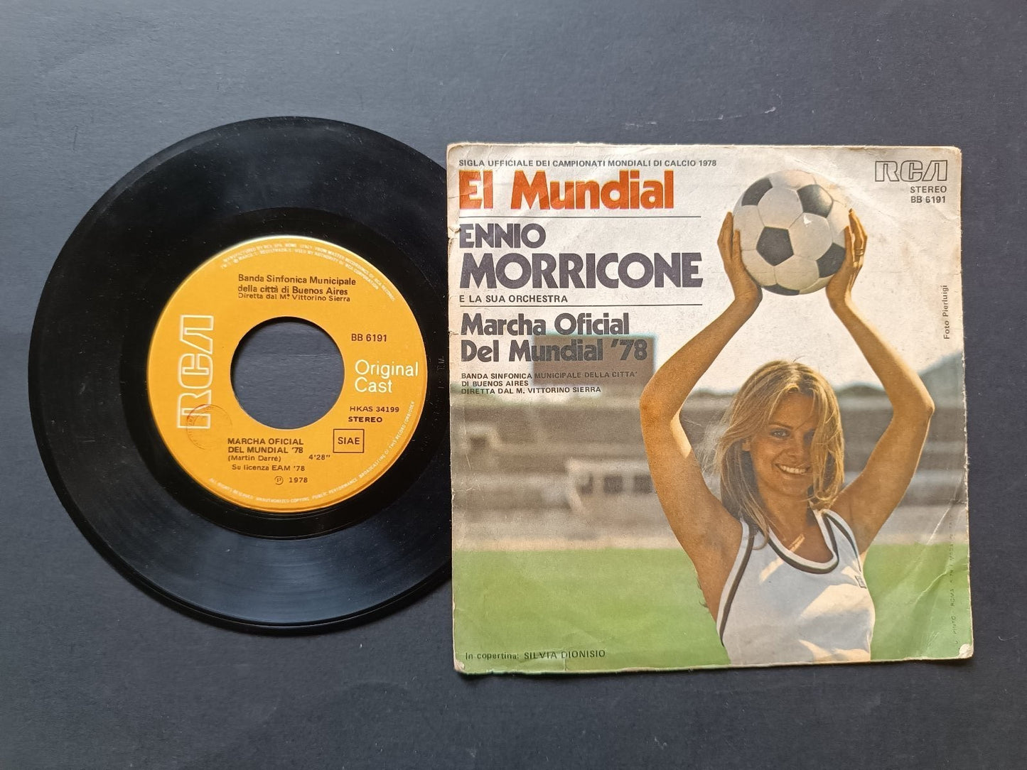 Vinile 45 giri EL MUNDIAL MARCHA OFICIAL DEL MUNDIAL '78