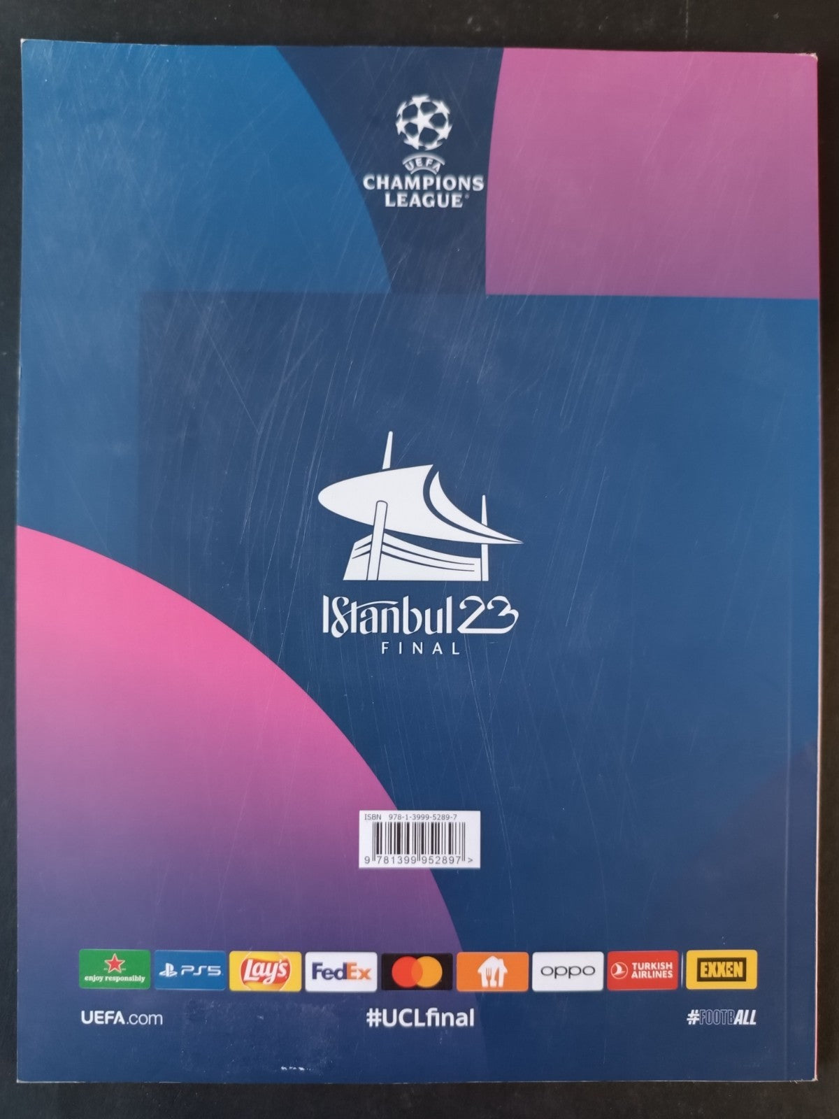 Programma Uefa Champions League Istanbul Final 2023 Machester City Inter