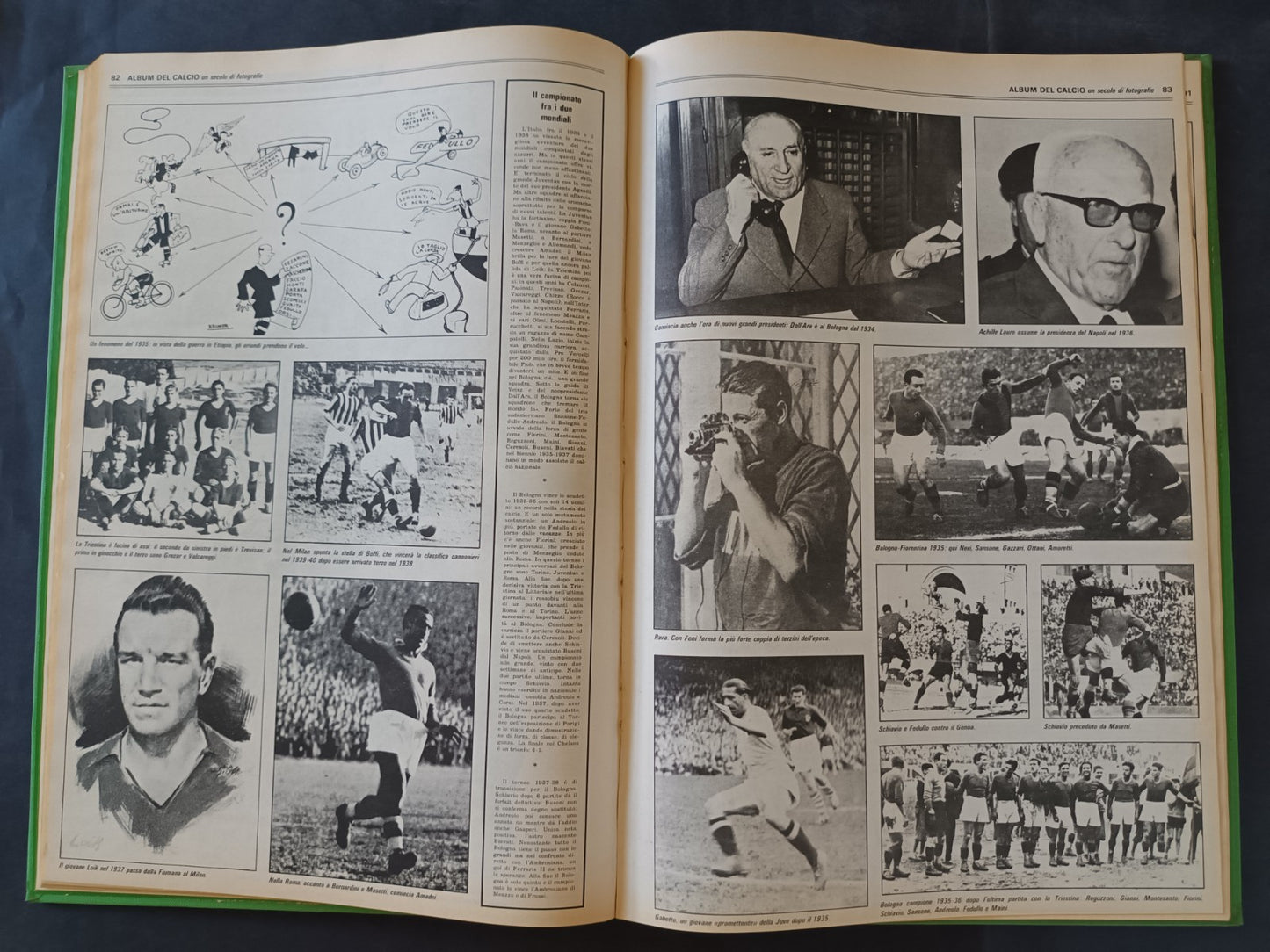 Album del calcio Un secolo di fotografie