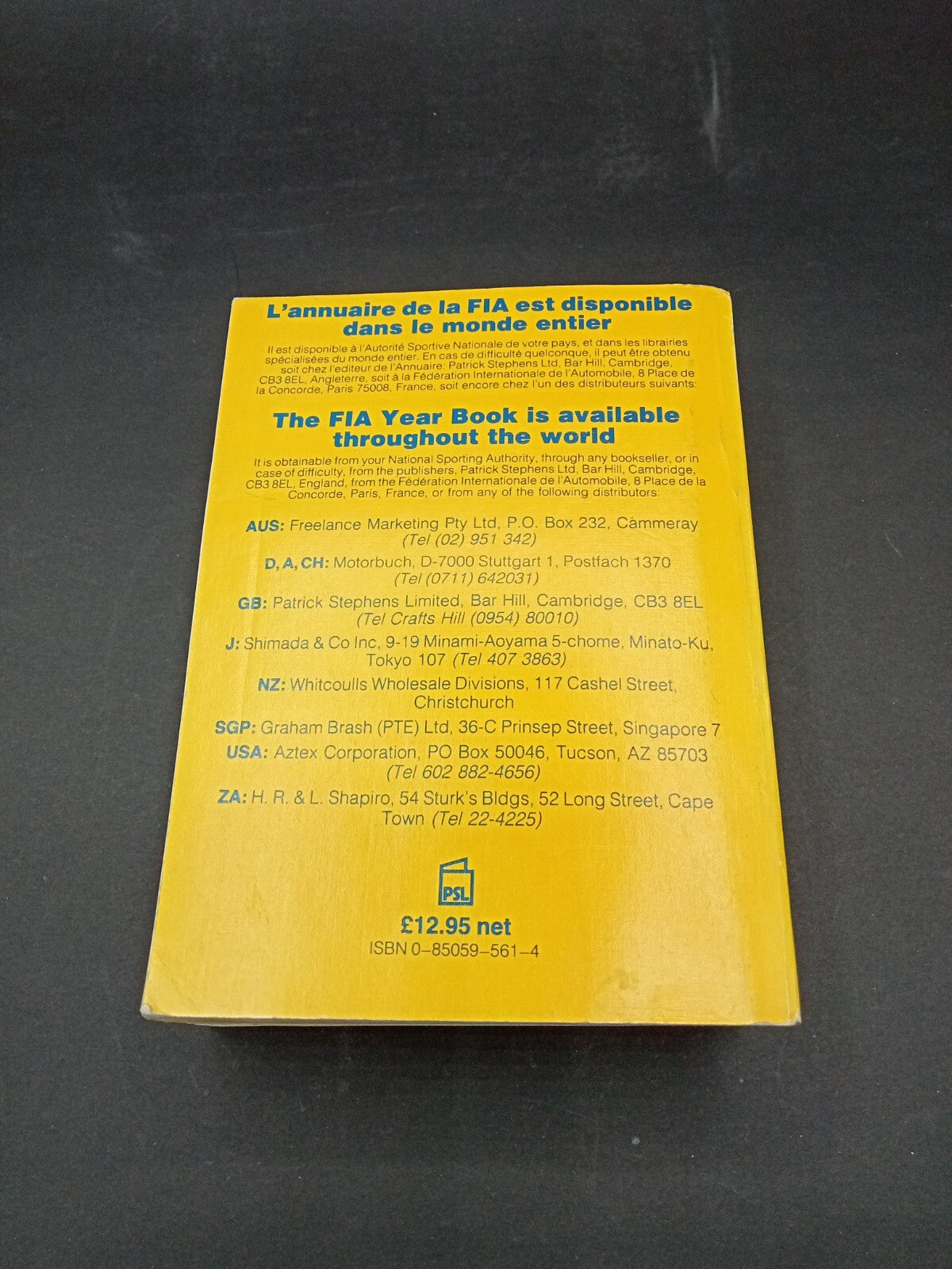 Year book of automobile sport '83