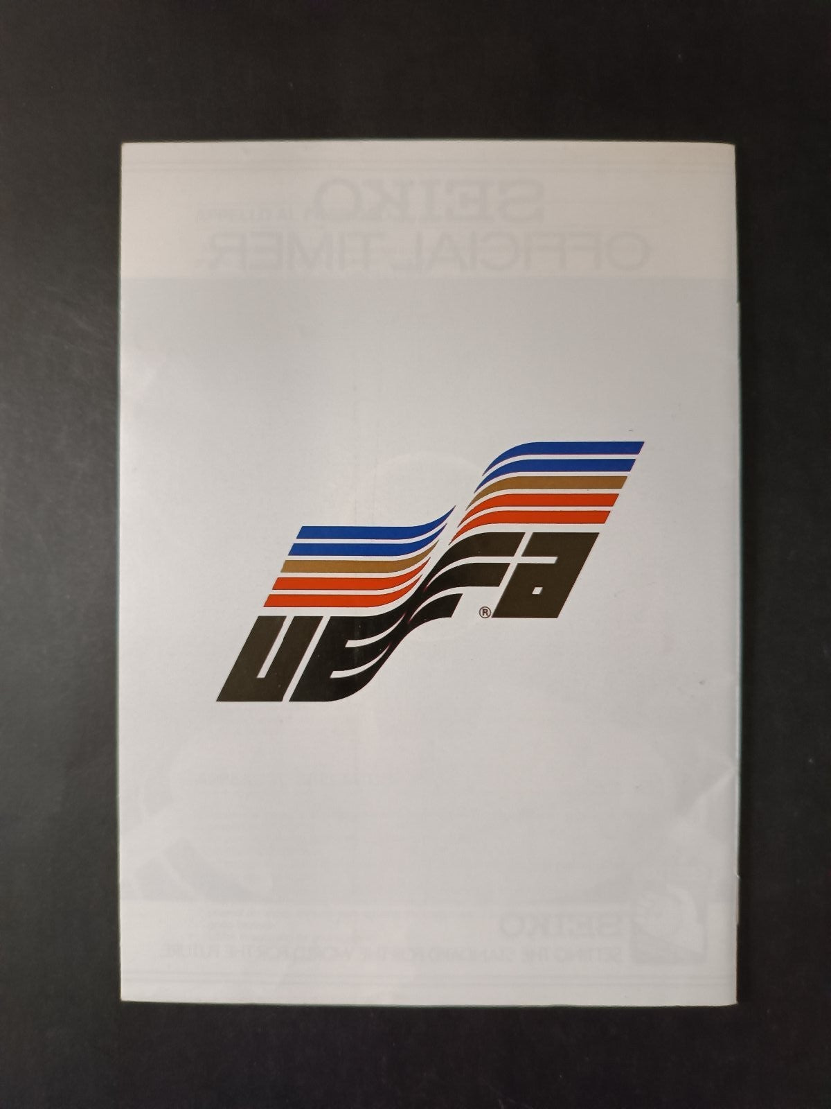 programma ufficiale CHAMPIONS LEAGUE LIVERPOOL- JUVENTUS Bruxel 29 maggio 1985