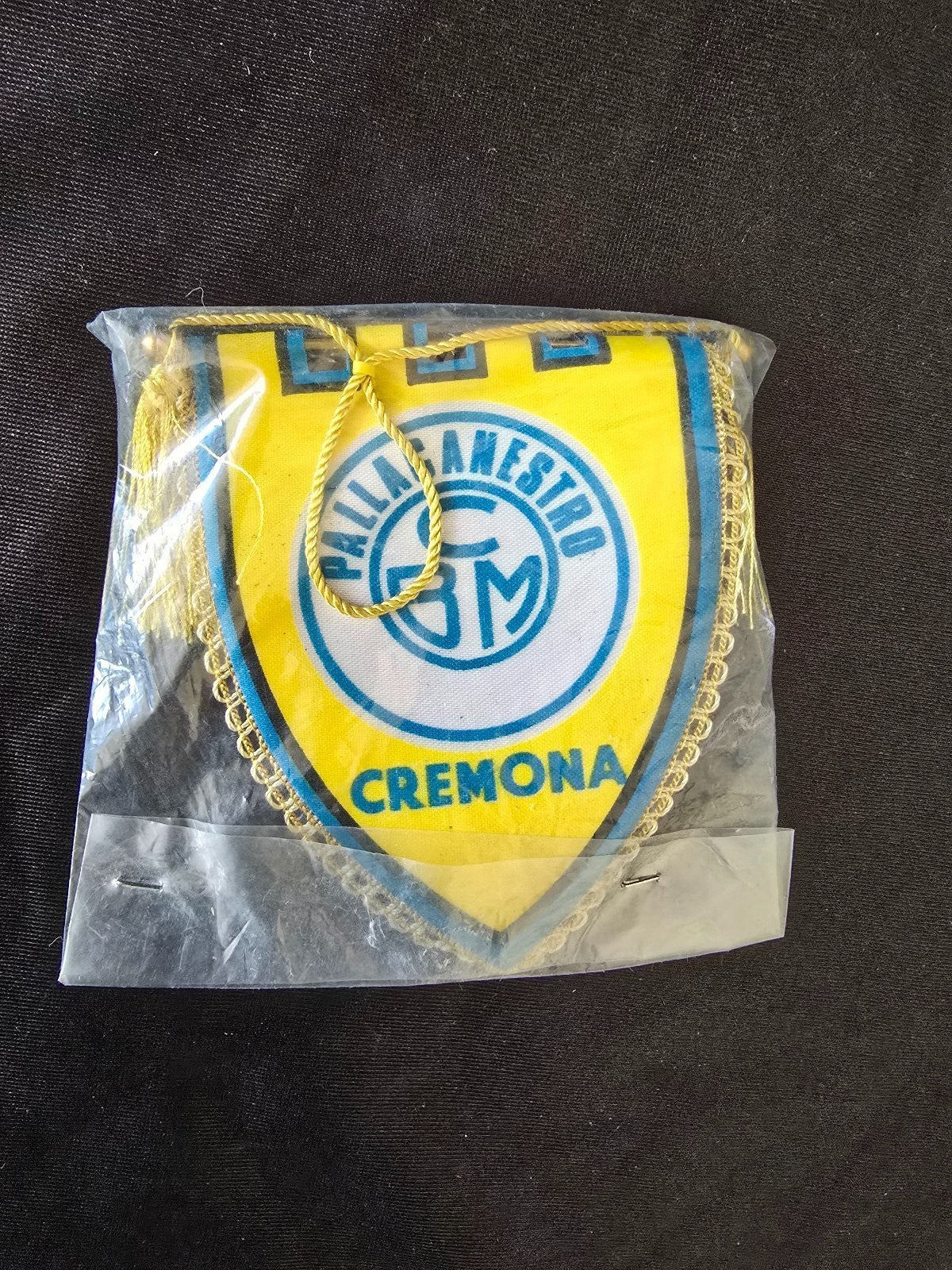 Mini Gagliardetto Pennant Basket pallacanestro Cremona originale