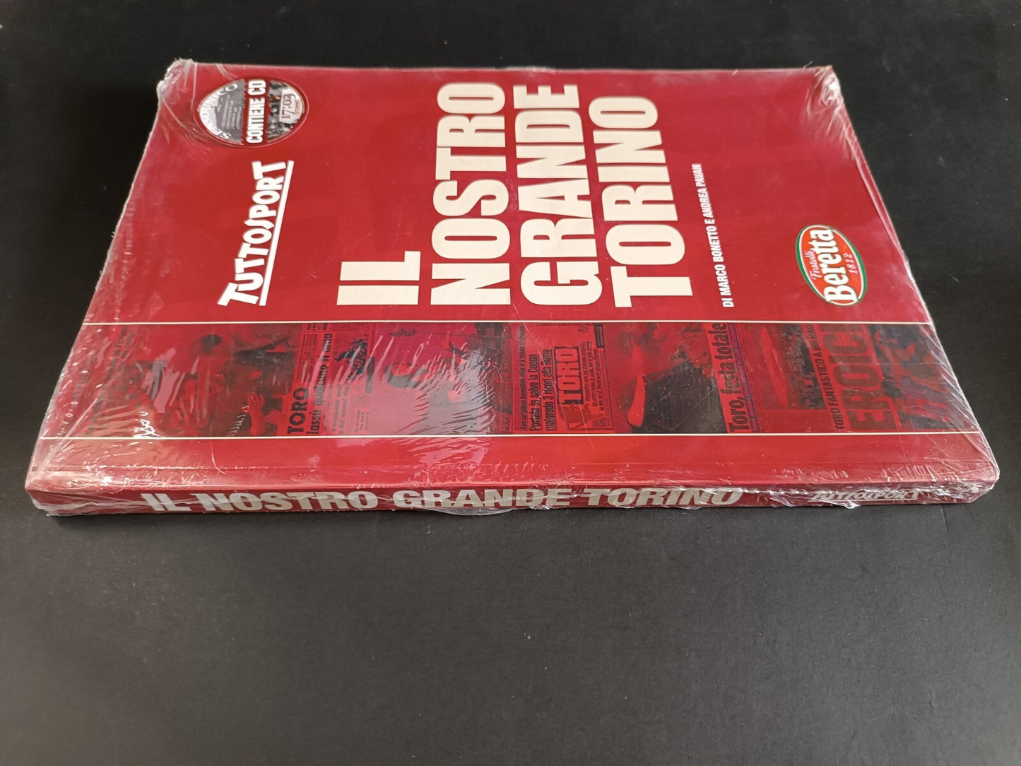 libro IL NOSTRO GRANDE TORINO Tuttosport - Blisterato con Cd