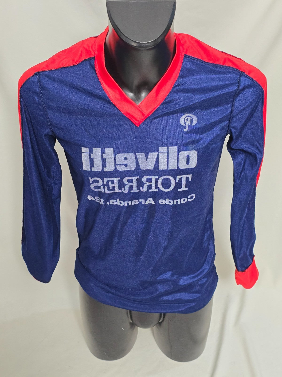 maglia Vintage ressy OLIVETTI football nr 10 TORRES CONDE ARANDA 124 tg m