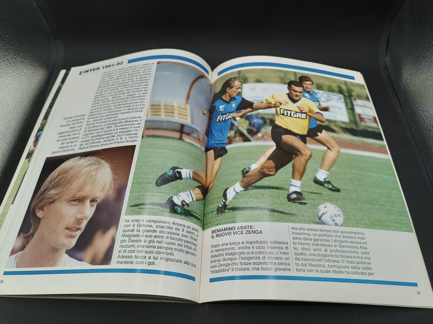 Libro Forte Editore Inter 91-92 1991