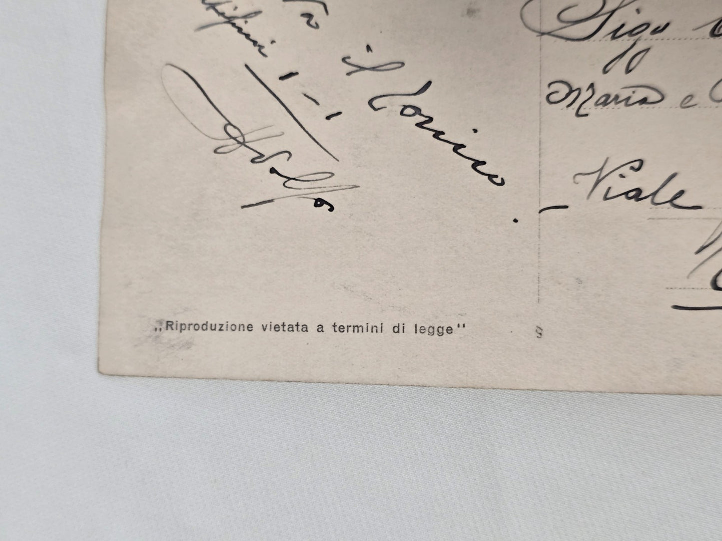 F.C. TORINO foto originale Ottolenghi formazione 1930/31 cartolina viaggiata