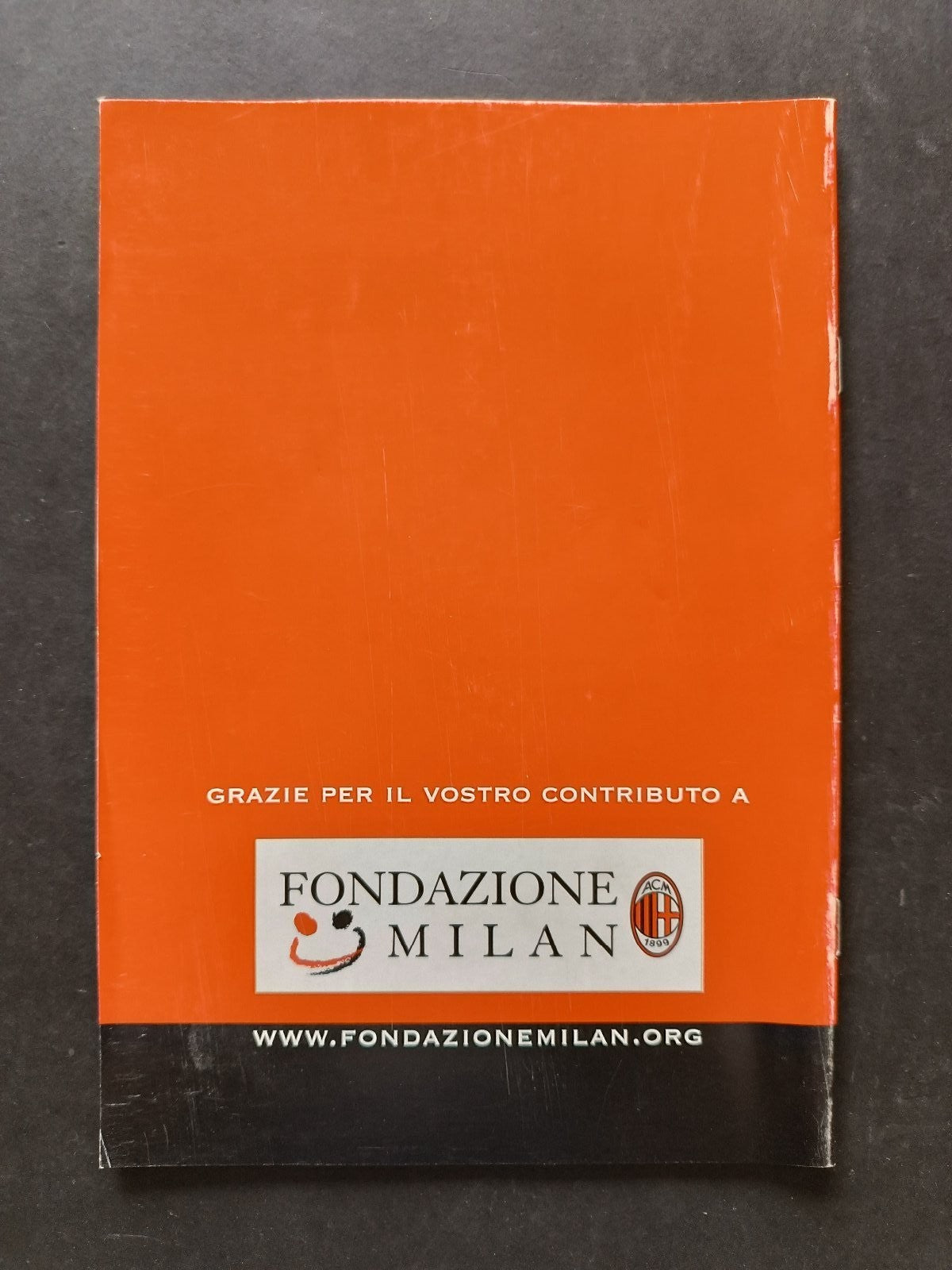 programma Ufficiale MILAN SAMPDORIA 28 gennaio 2006