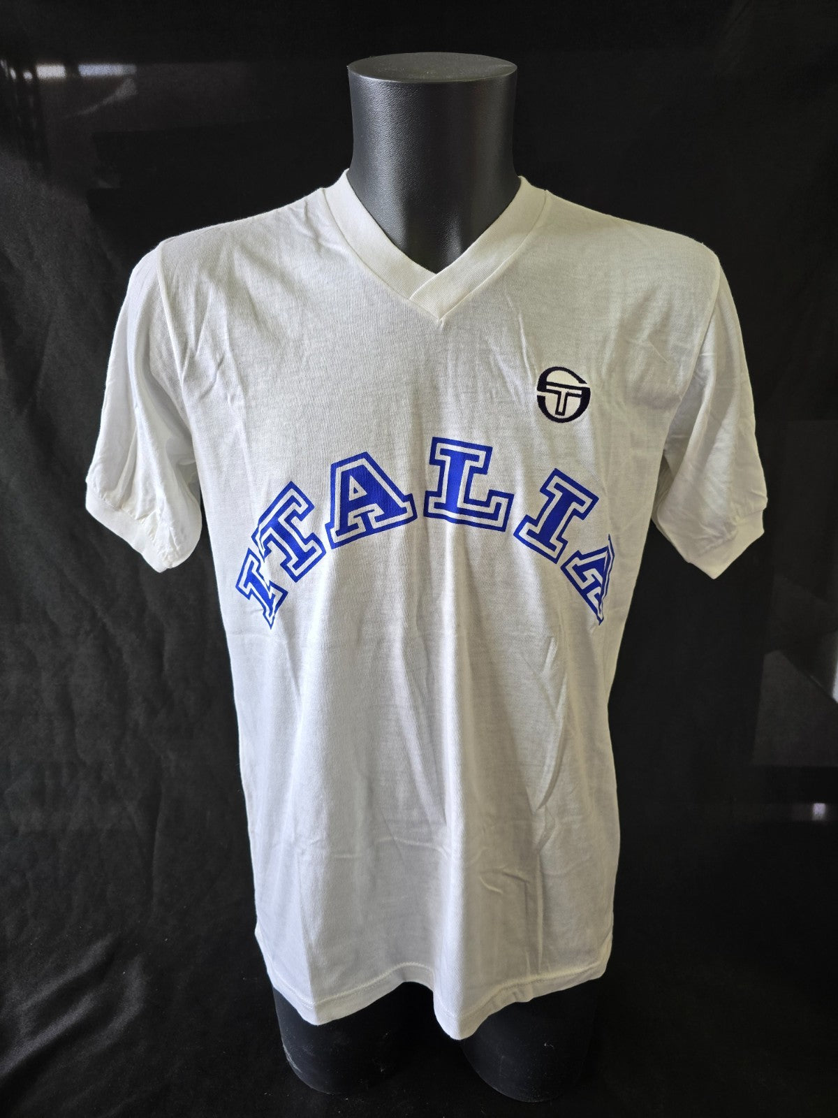 TShirt Sergio Tacchini allenamento della NAZIONALE ITALIA originale anni 70/80