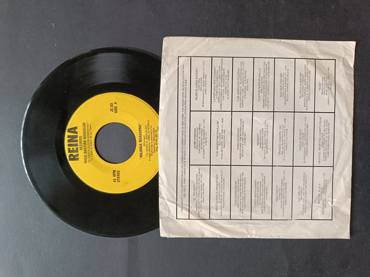 Vinile 45 giri DESDE NUEVA YORK