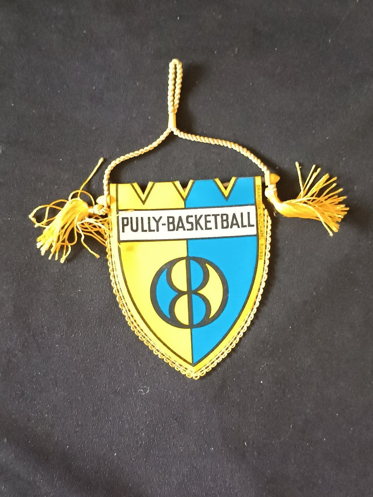 Gagliardetto Pennant Pully Basket Svizzera Vintage
