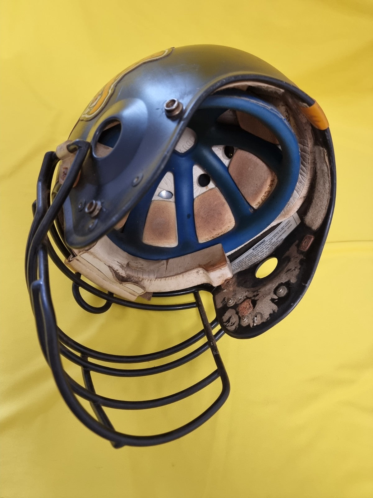 Football Americano vecchio casco helmet GIAGUARI Torino Italia