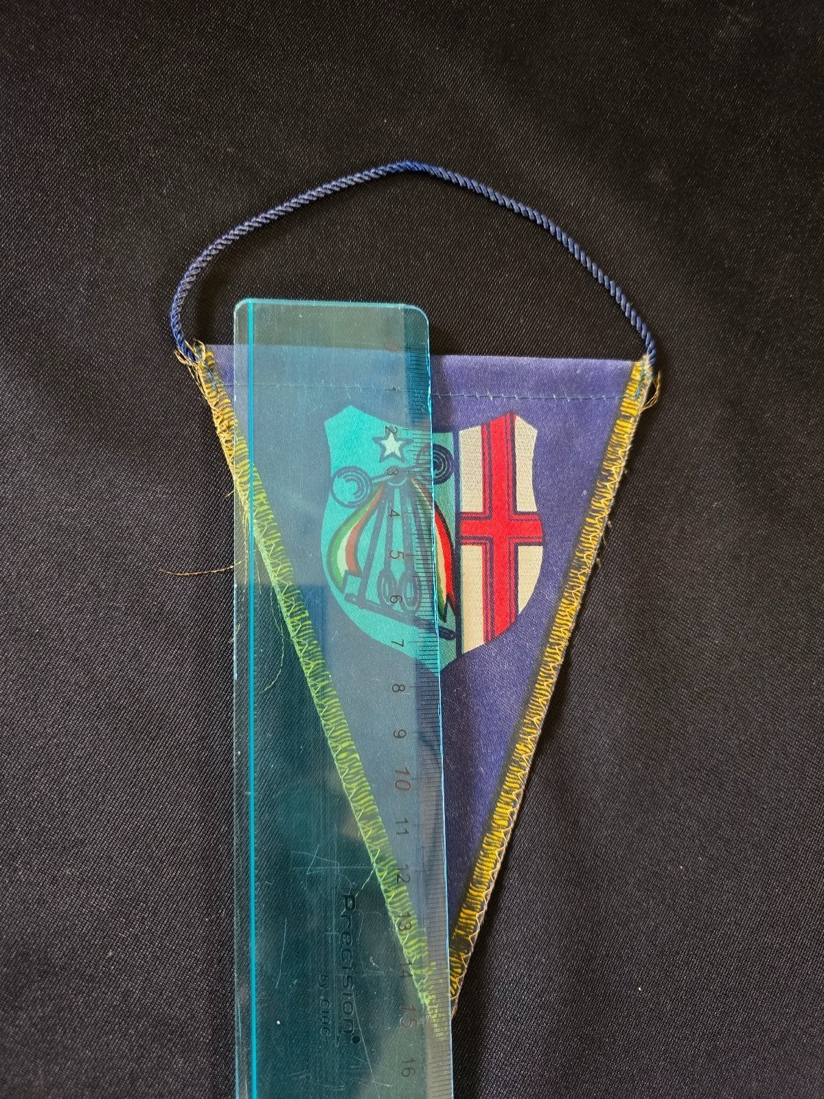 Gagliardetto Pennant S.G. PRO PATRIA S. PELLEGRINO MILANO 1963 ginnastica