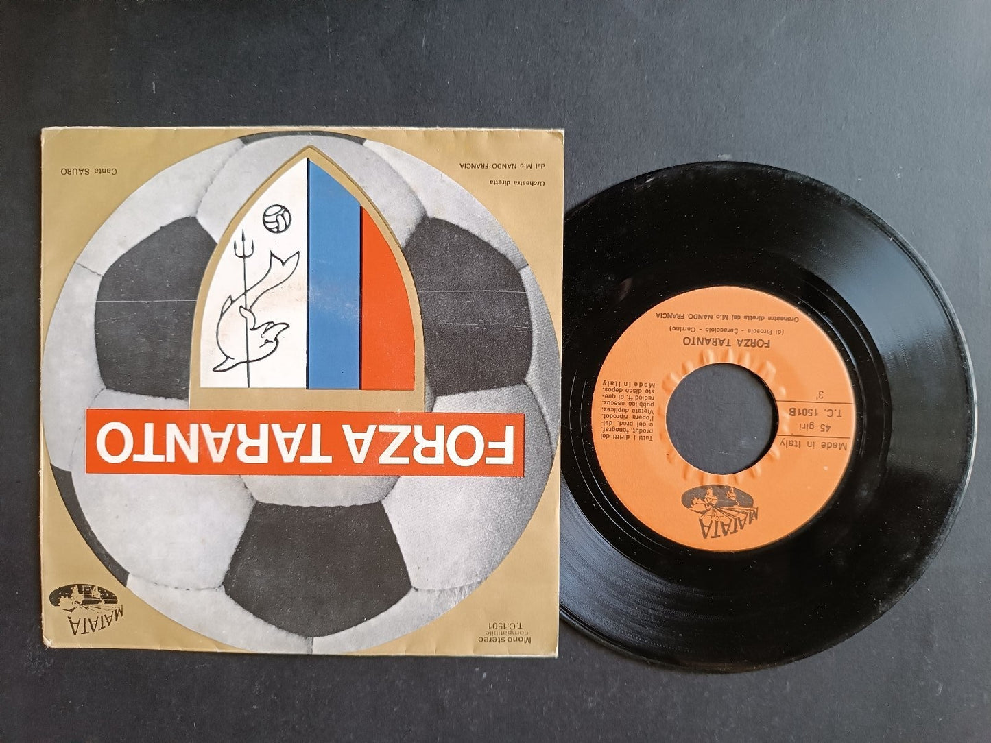 Vinile 45 giri FORZA TARANTO