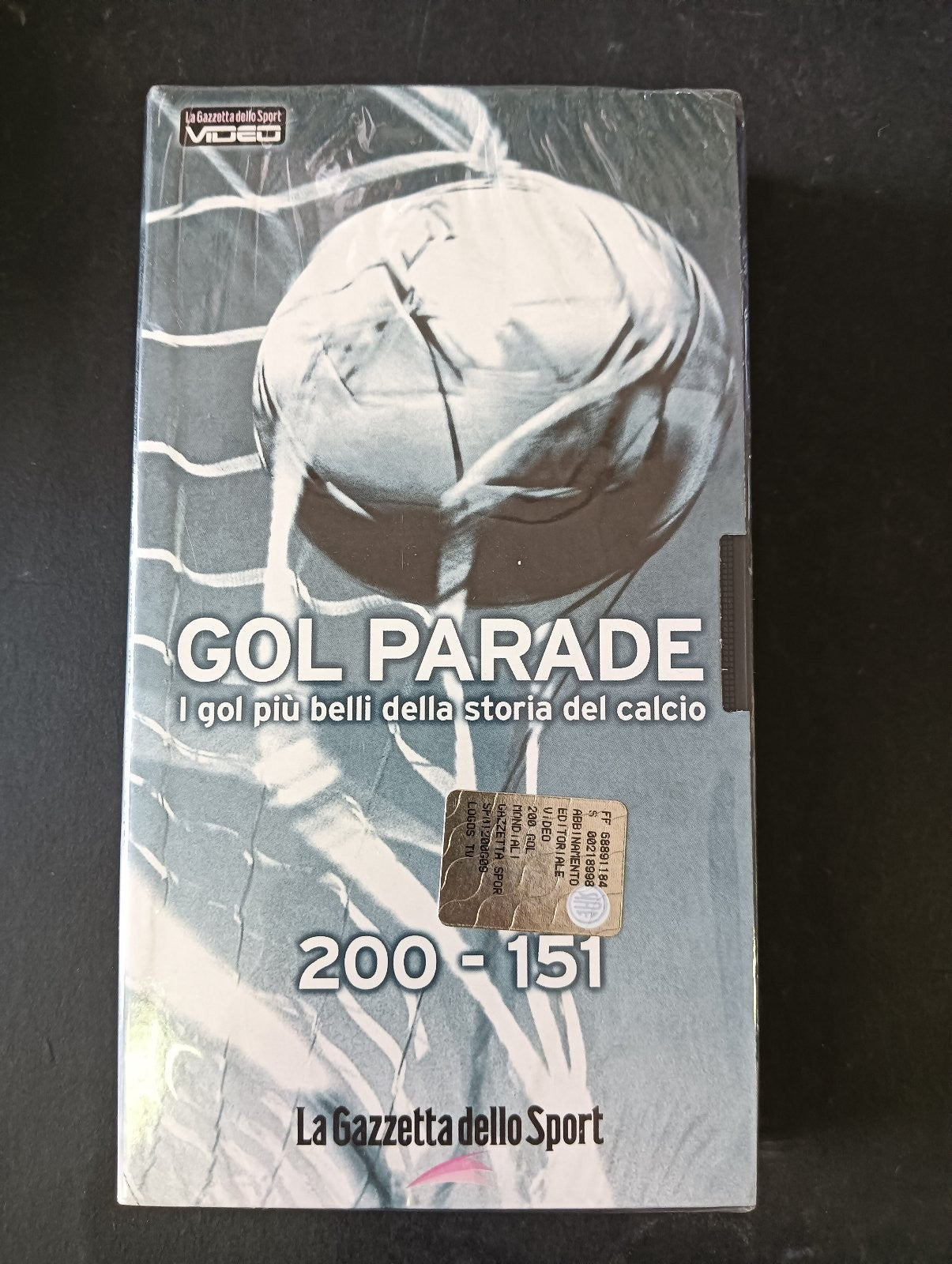 VHS GOL PARADE I GOL PIU' BELLI DELLA STORIA DEL CALCIO 200-151 Gazzetta Sport