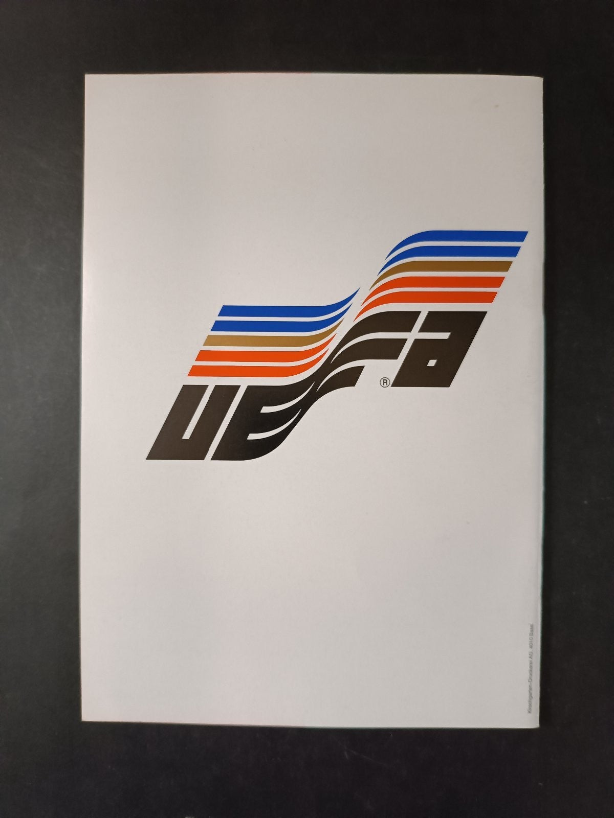 programma ufficiale COPPA UEFA JUVENTUS - FC PORTO 16 maggio 1984