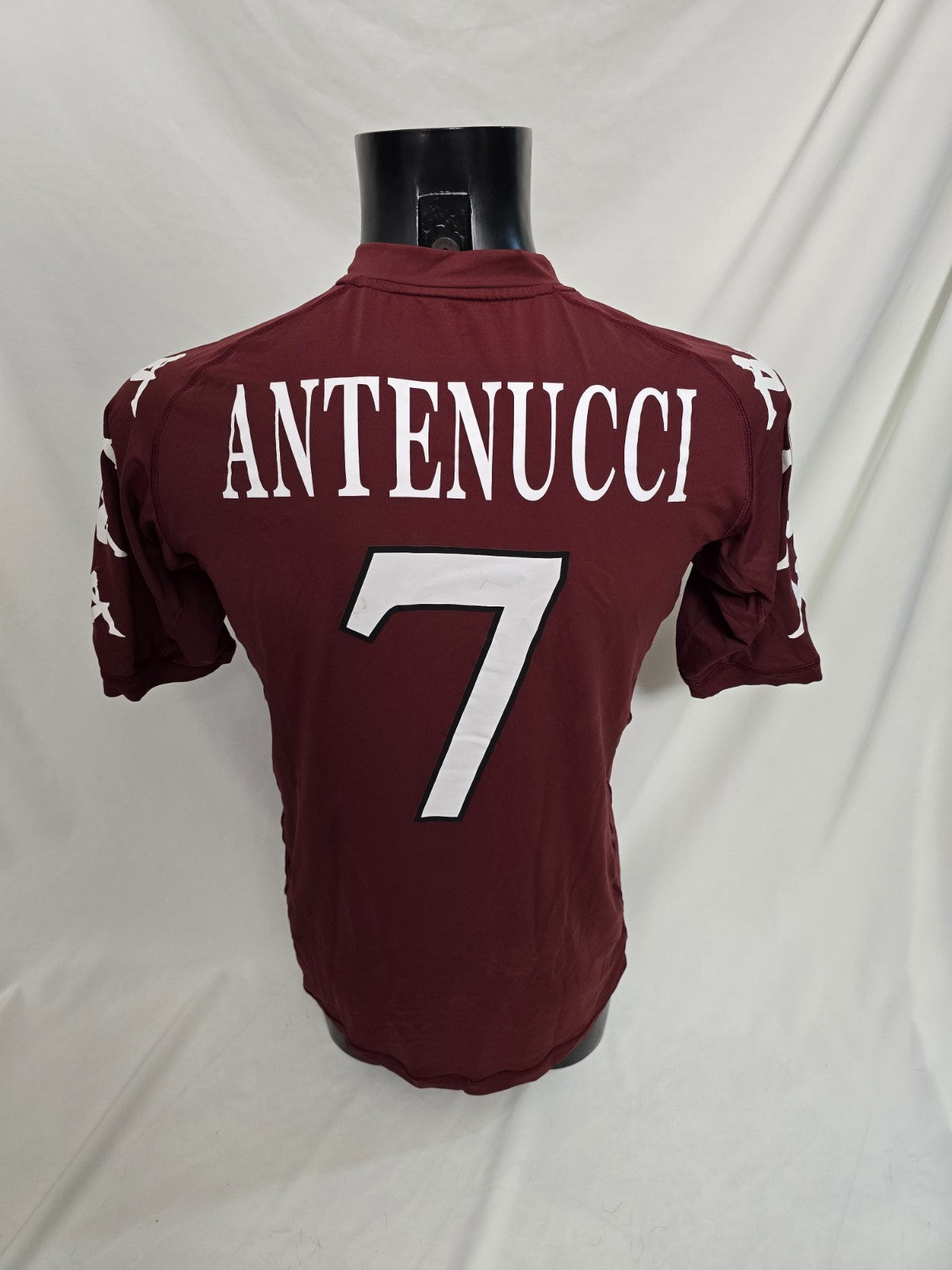 maglia camiseta Torino Kappa Gara Valmora nr 7 Antenucci toppa BWIND TG XL