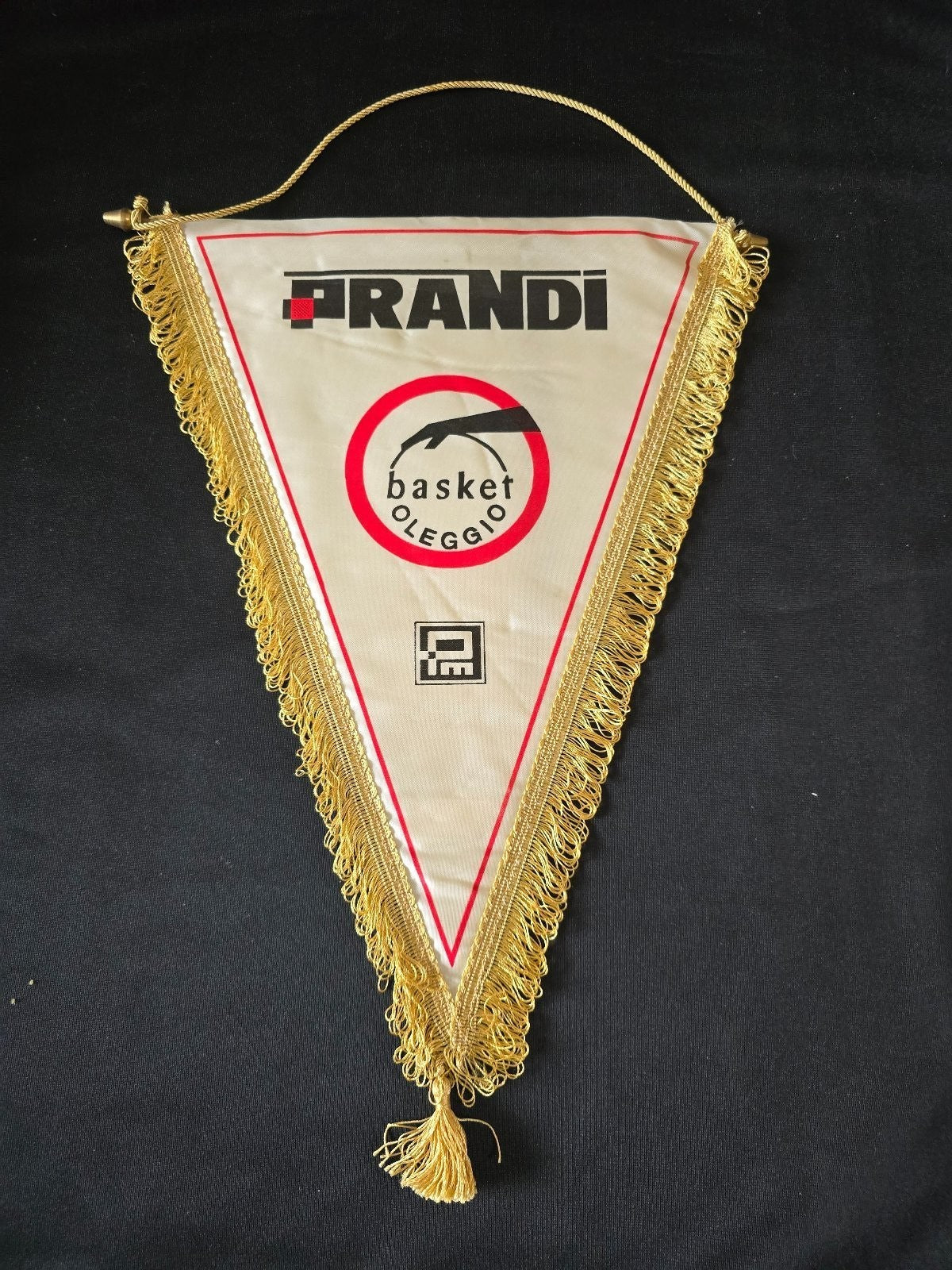 Gagliardetto Pennant PRANDI OLEGGIO Basket originale