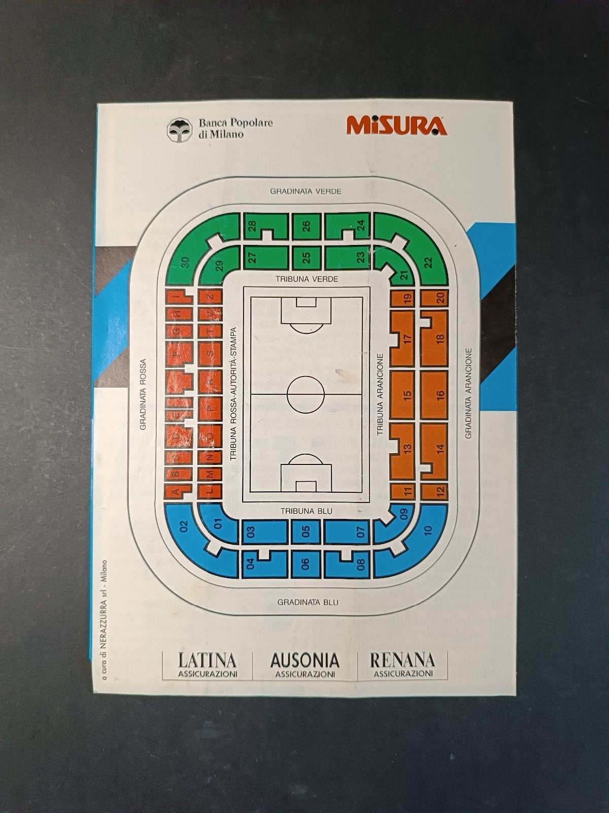 Volantino Campagna Abbonamenti INTER 1989/90
