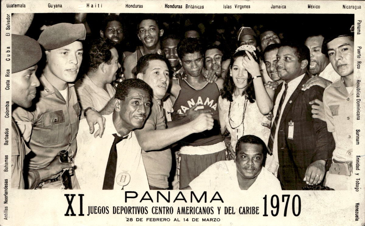Foto fotografia d'agenzia Panama juegos deportivo centro Americanos 1970