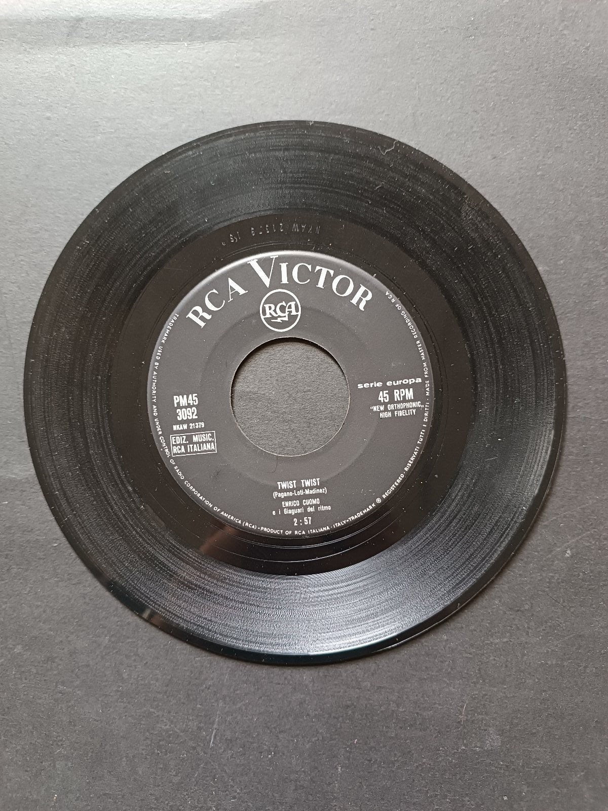 Vinile 45 giri TWIST MILAN TWIST