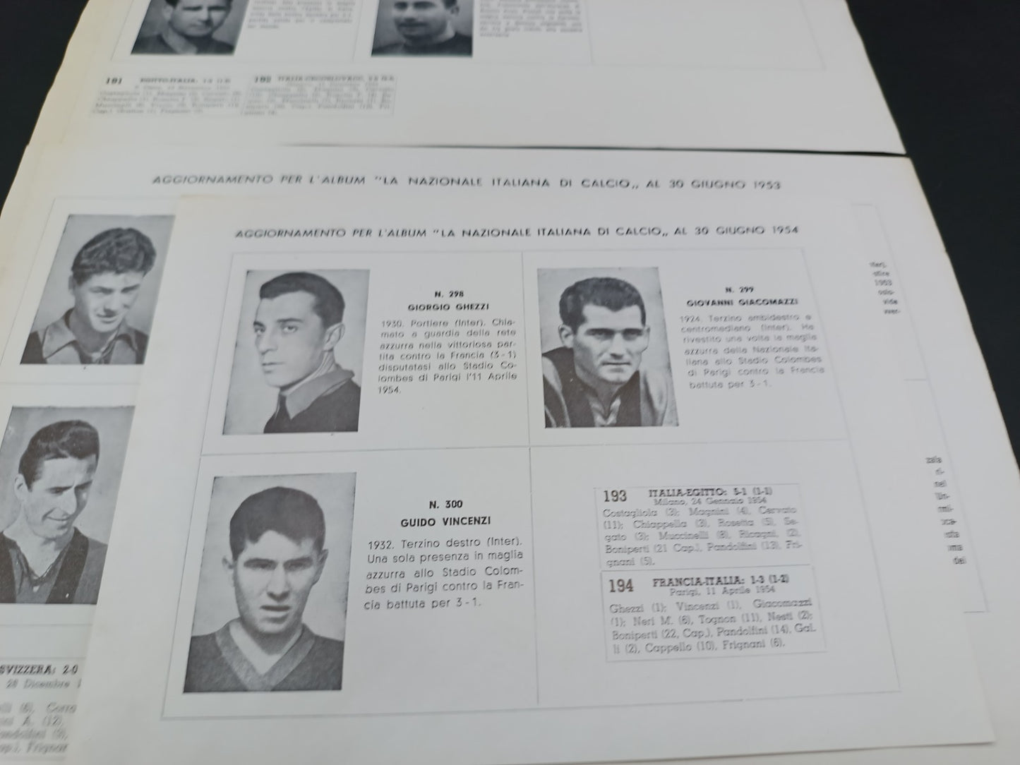 Album fotografico + aggiornamenti La Nazionale Italia di calcio