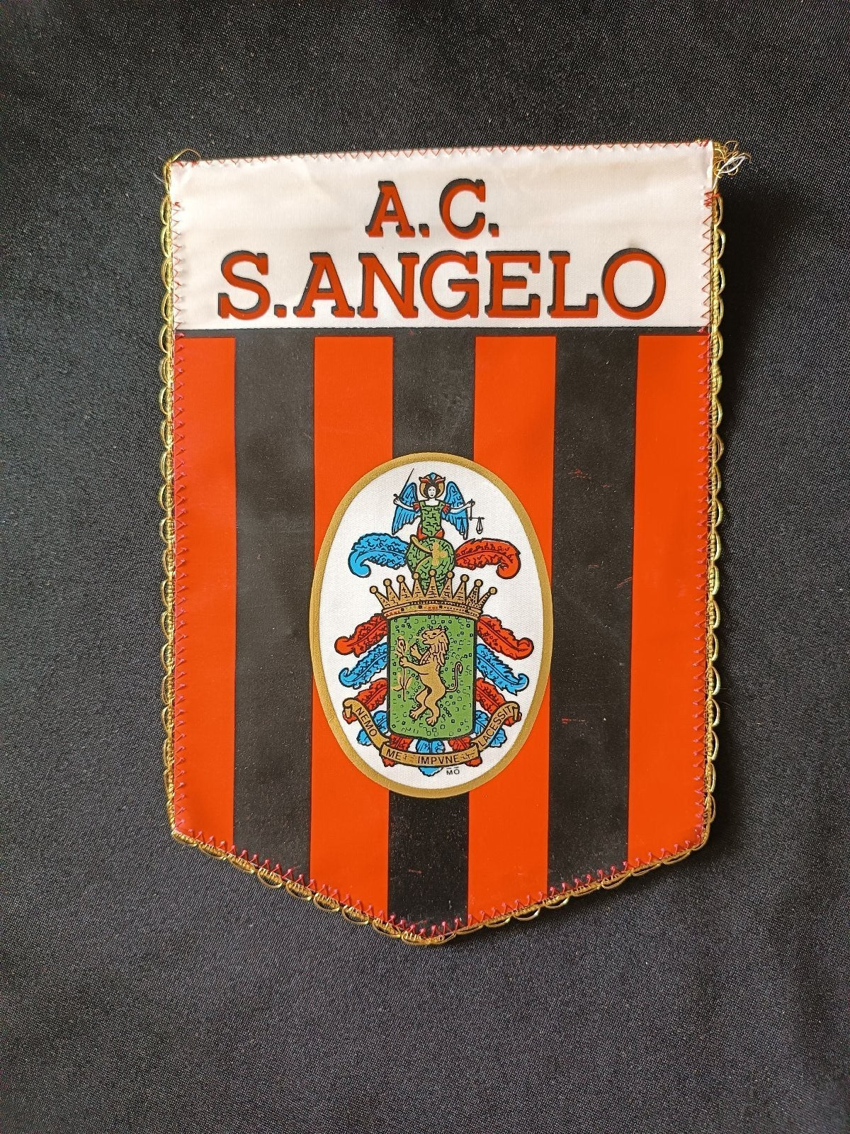 Gagliardetto Pennant A.C. S.Angelo Italia Calcio Vintage