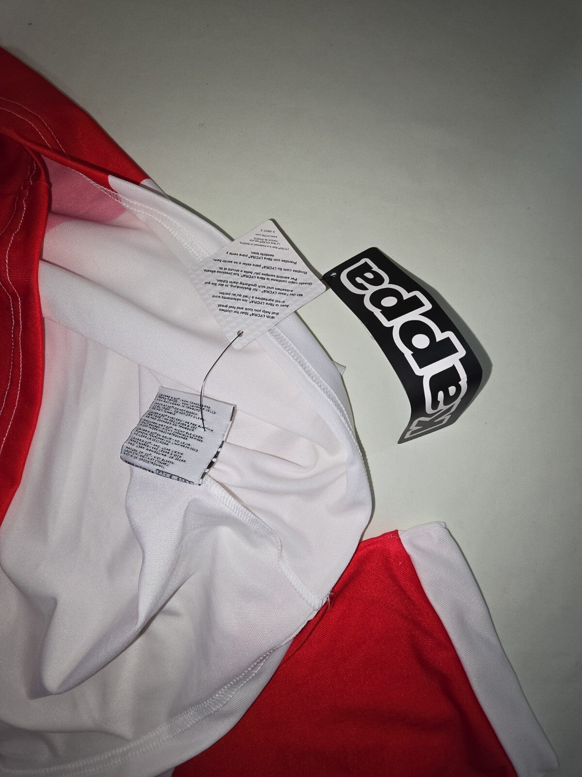 Maglia calcio Kappa gara Feyenoord Rotterdam tg XL nuova etichette originali