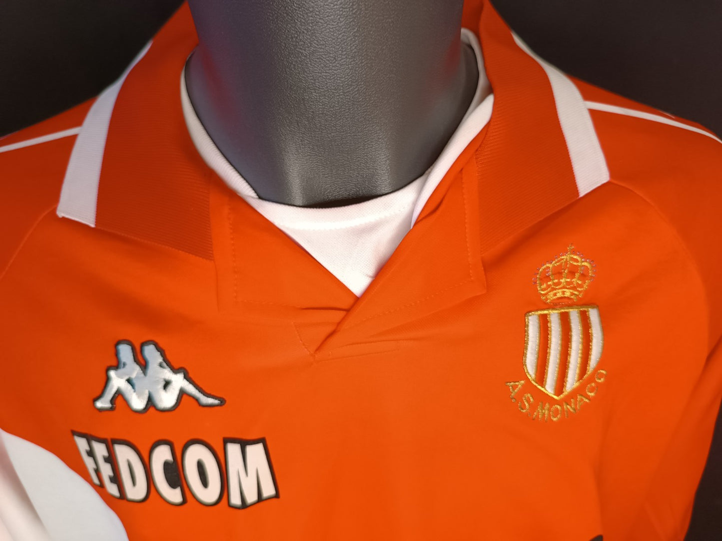Maglia Maillot Kappa As Monaco Vizzavi ELOI 14 Vintage Jersey football XL