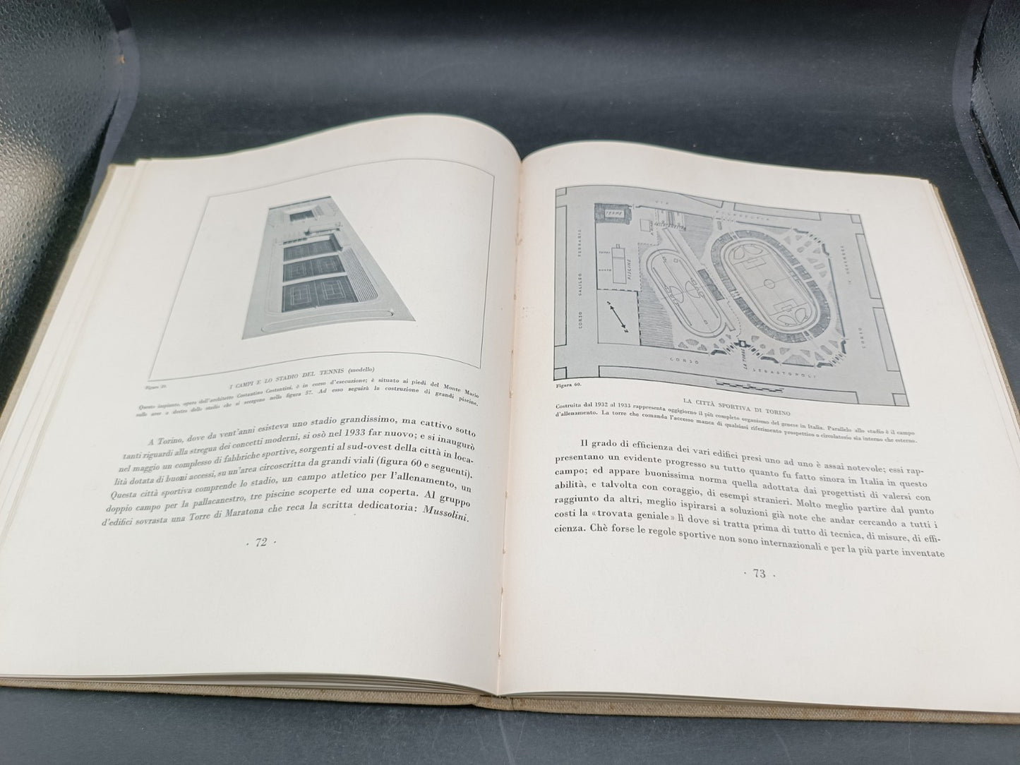 Volume illustrato Stadi Esempi, tendenze, progetti Hoepli 1934