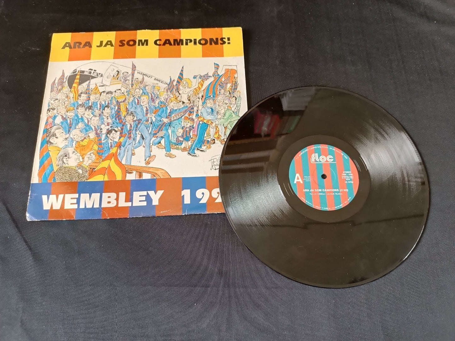 disco 33 giri ara ja som campions wembley barcelona campio europa 1992