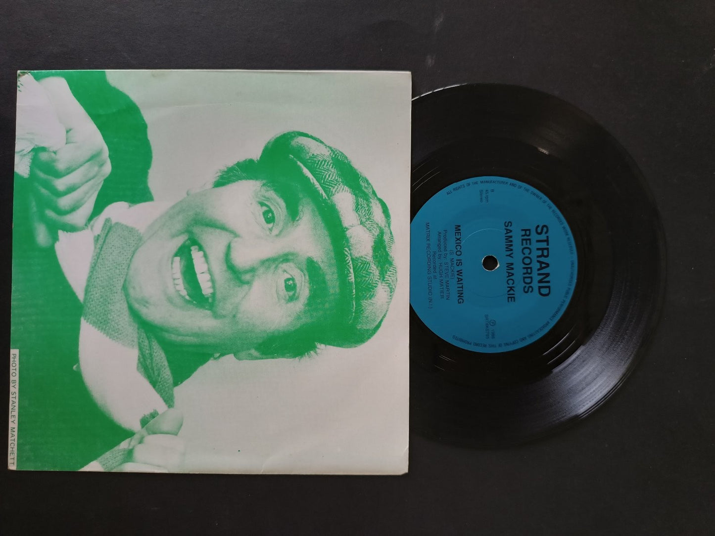 Vinile 45 giri GREEN MACHINE Sammy Mackie's