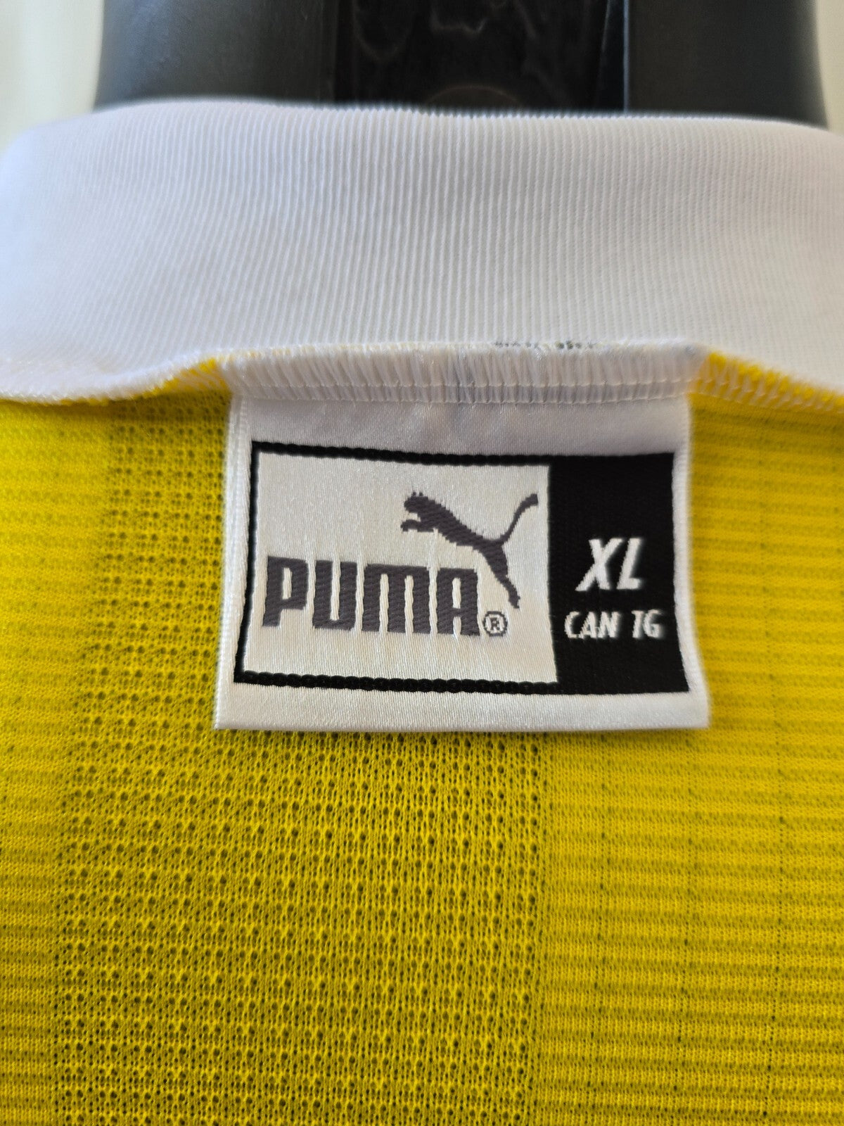 Maglia da partita calcio ufficiale Puma Lituania anni 90 tg xl
