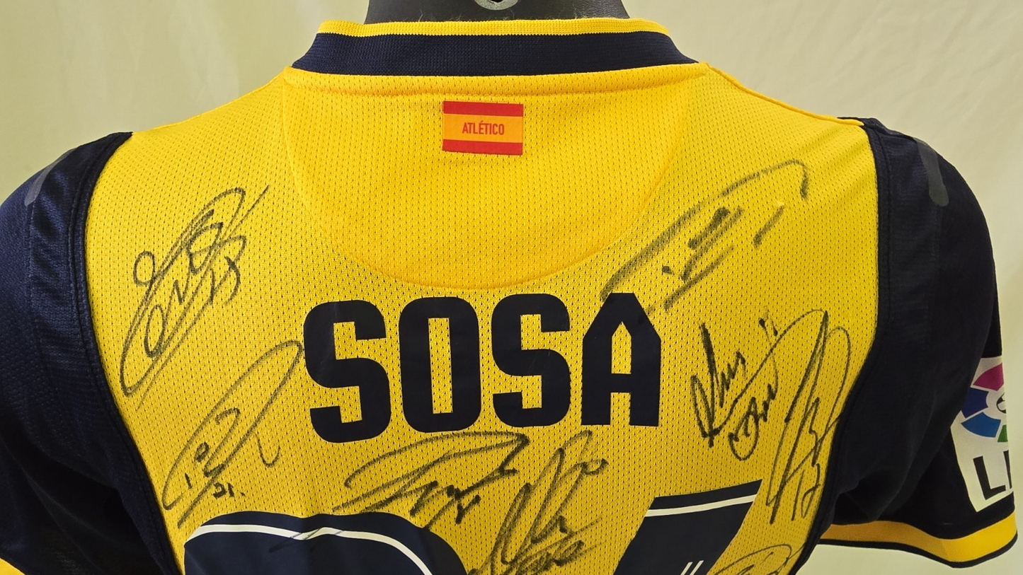 Maglia calcio Nike Atletico Madrid 2013/14 Autografata Team Signed (10)