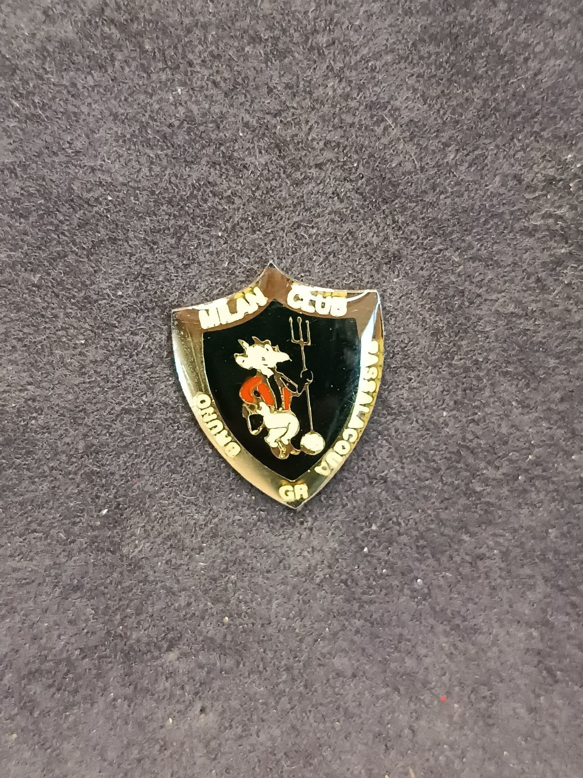 Old Pins Pin Badge Spilla A.C.Milan Bruno PASSALACQUA senza ferma piedino A 401