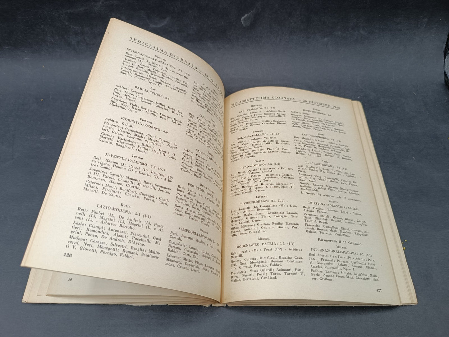 Almanacco illustrato del calcio 1950 Rizzoli