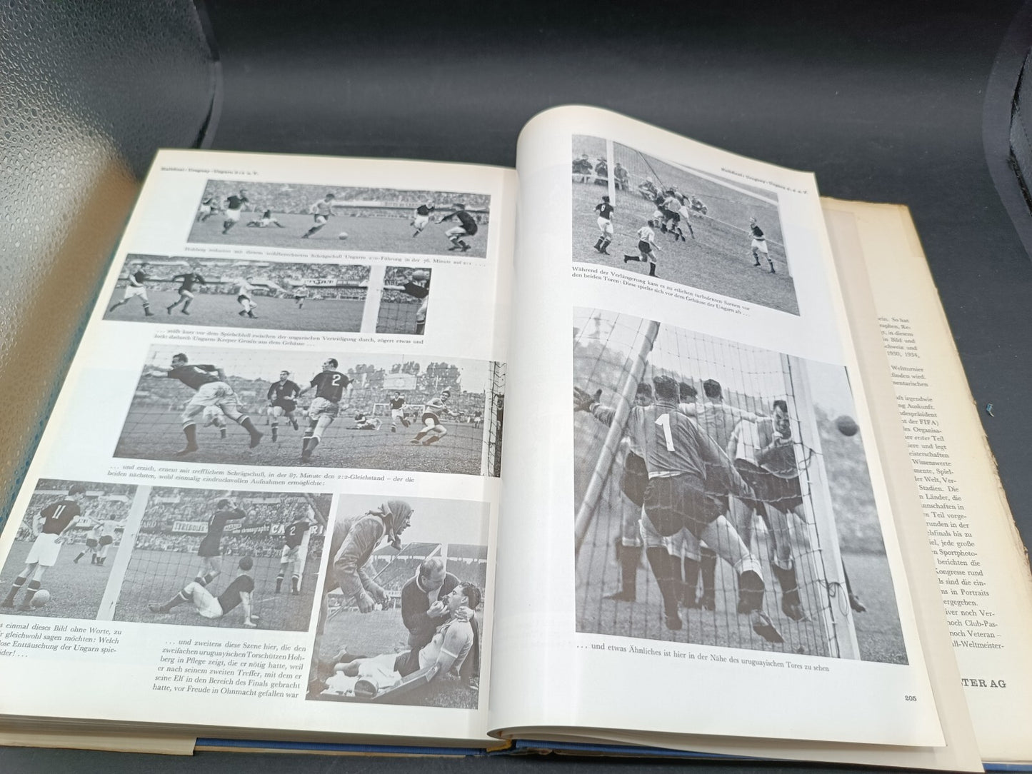 Libro Fussball Weltmeisterschaft 1954 Coupe Jules RImet autografato