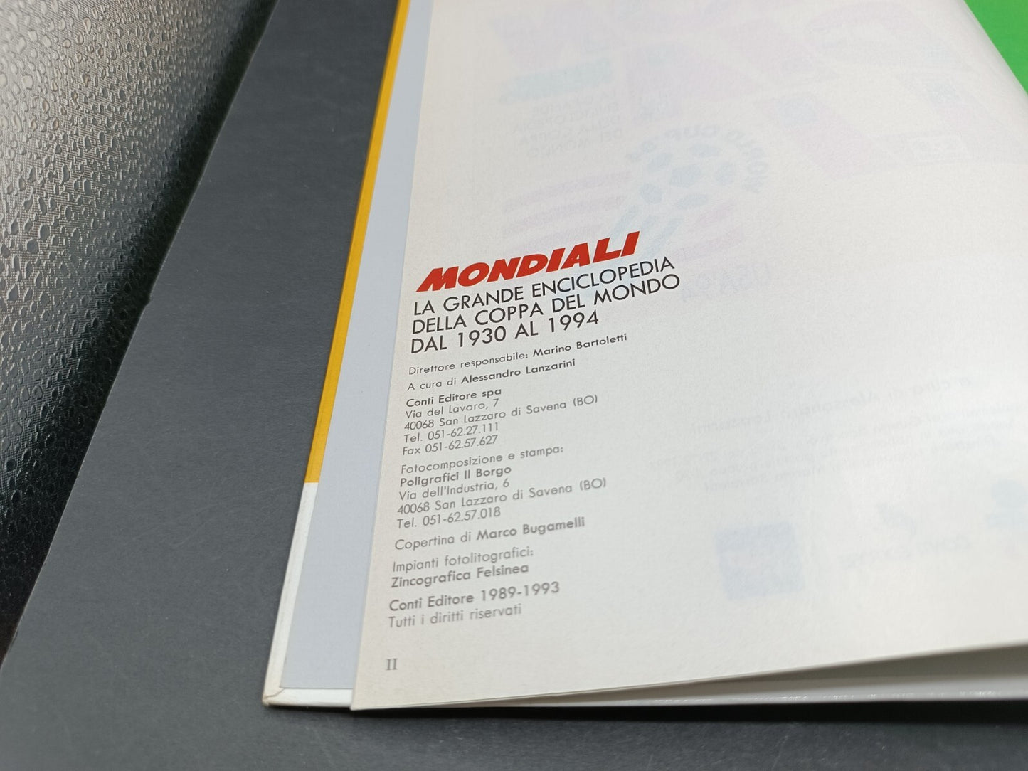 Libro Mondiali IP World Cup Usa 94