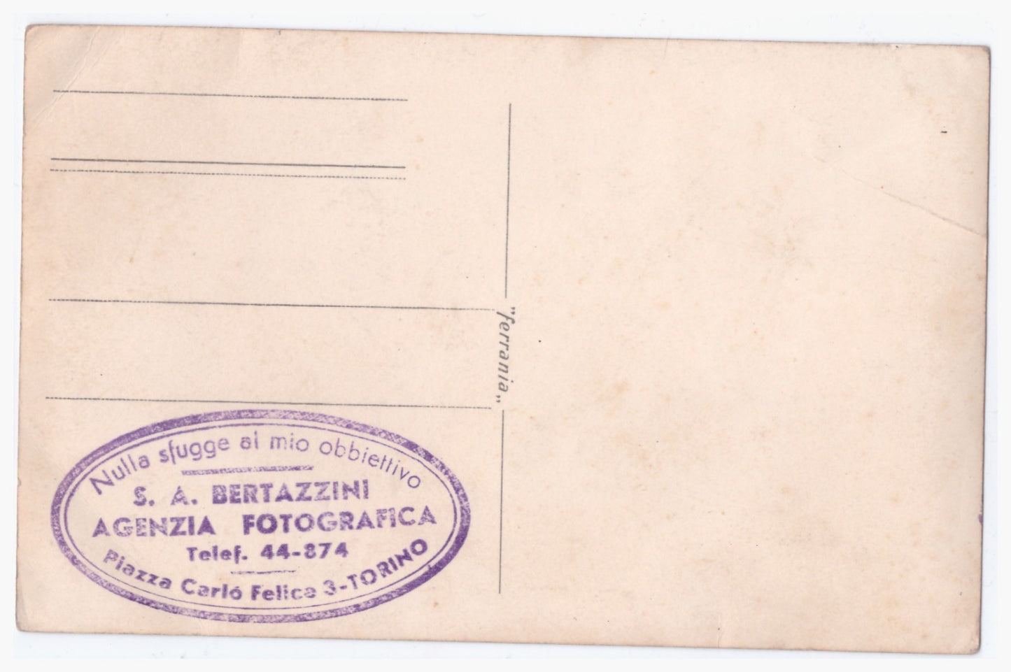 F.C. TORINO foto originale Bertazzini formazione 1940/41 ben conservata