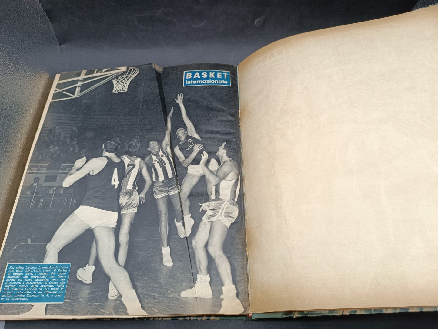 Annata rilegata rivista Calcio e ciclismo illustrato 1966 biancazzurri